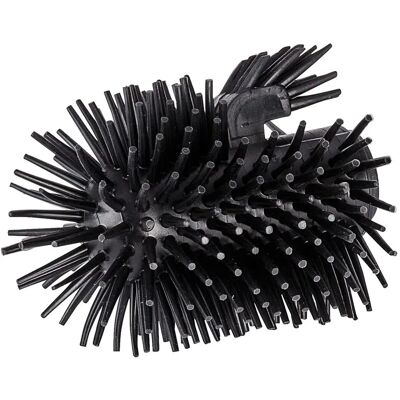 Wenko Ersatzbürste Silikon - Schwarz - 7,5 cm - Toilettenbürste Wenko Ersatzbürste Silikon - Schwarz - 7,5 cm - Toilettenbürste