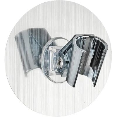 WENKO Osimo Grey Shower Head Holder - Shower Head Support - Water-Resistant Adhesive - No Drilling WENKO Osimo Grey Shower Head Holder - Shower Head Support - Water-Resistant Adhesive - No Drilling