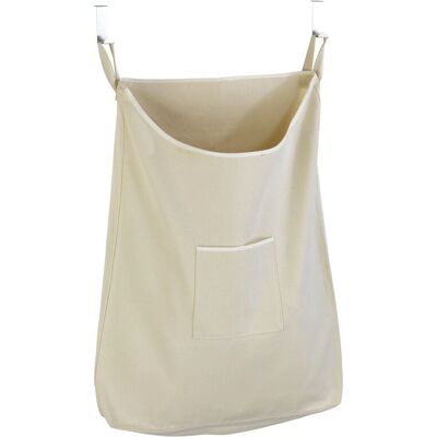 Coș de rufe WENKO Canguro - Bumbac, Oțel inoxidabil Bej - 65 L Coș de rufe WENKO Canguro - Bumbac, Oțel inoxidabil Bej - 65 L