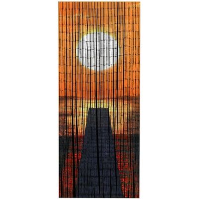 WENKO Vorhang - Orange, 200cm, Haken, Gardine WENKO Vorhang - Orange, 200cm, Haken, Gardine