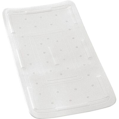 Tapis de bain WENKO 36,5x90cm - Antidérapant, Plastique Durable - Publicité Tapis de bain WENKO 36,5x90cm - Antidérapant, Plastique Durable - Publicité