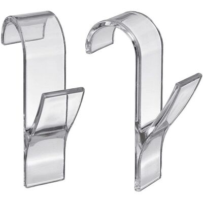 HEINE HOME Transparent Handtuchhaken - 4er-Set HEINE HOME Transparent Handtuchhaken - 4er-Set
