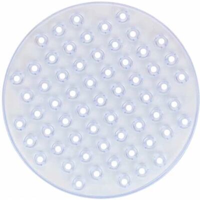 WENKO 2005575100 - Tapis de lavabo rond, transparent, 31cm - Publicité WENKO 2005575100 - Tapis de lavabo rond, transparent, 31cm - Publicité