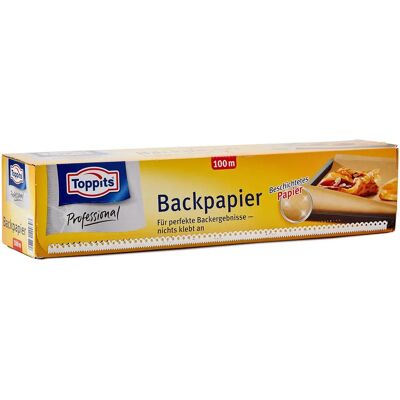 Brązowa folia do pieczenia Toppits, 100 m x 38 cm - Papier do pieczenia Brązowa folia do pieczenia Toppits, 100 m x 38 cm - Papier do pieczenia