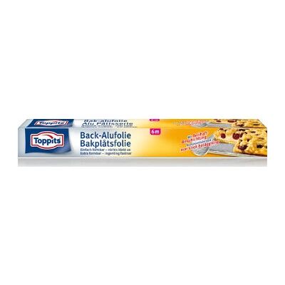 Toppits Aluminium Backpapier - Backpapier & Alufolie Toppits Aluminium Backpapier - Backpapier & Alufolie