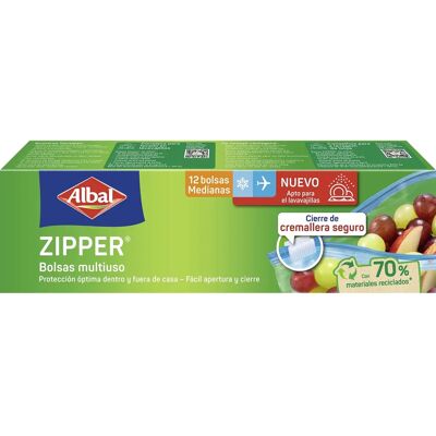 Albal Hermetikus Többszörös Táskák - 1L - 12 db Albal Hermetikus Többszörös Táskák - 1L - 12 db