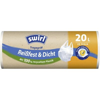 Swirl Heavy-Duty Reusable Trash Bag - 20L, 20 pcs Swirl Heavy-Duty Reusable Trash Bag - 20L, 20 pcs