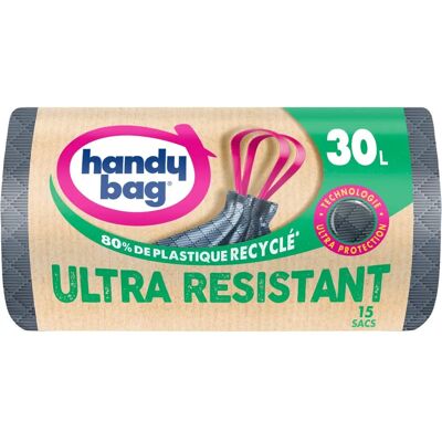 Handy Bag Müllbeutel - Umweltfreundlich 30L - 15 Stück Handy Bag Müllbeutel - Umweltfreundlich 30L - 15 Stück