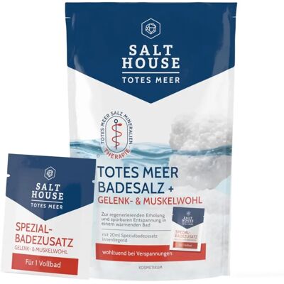 Zout Huis Dode Zee Set - Badzout, 2 stuks, Ontspannend en Regenererend Zout Huis Dode Zee Set - Badzout, 2 stuks, Ontspannend en Regenererend