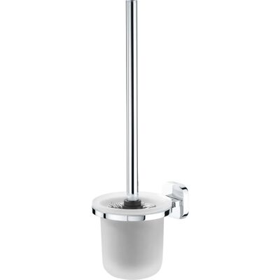 Ensemble de brosse WC Tiger Ramos - Fixation murale, Verre amovible, Design moderne - Publicité Ensemble de brosse WC Tiger Ramos - Fixation murale, Verre amovible, Design moderne - Publicité