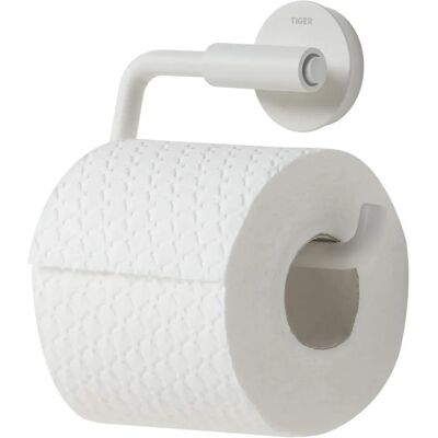 Porta rouleau WC Urban de Tiger - Blanc - Fixation murale Porta rouleau WC Urban de Tiger - Blanc - Fixation murale