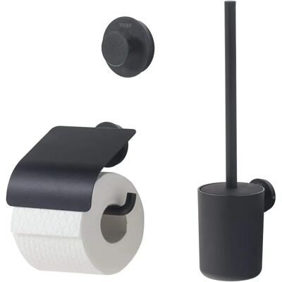 Ensemble d'accessoires de toilettes Tiger Urban - Noir - Publicité Ensemble d'accessoires de toilettes Tiger Urban - Noir - Publicité