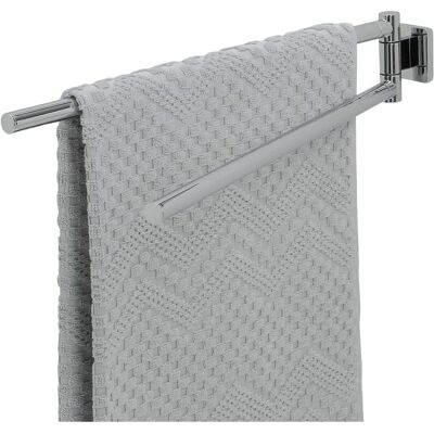Sealskin Portasciugamani da parete doppio Dock Cromo Sealskin Portasciugamani da parete doppio Dock Cromo