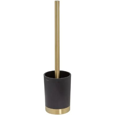 Tiger Tune Toiletborstel en Houder - Zwart / Geborsteld Messing - Toiletborstel en Houder Tiger Tune Toiletborstel en Houder - Zwart / Geborsteld Messing - Toiletborstel en Houder