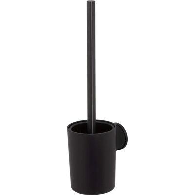 Brosse WC Tiger Noire et Support - Sans Perçage Brosse WC Tiger Noire et Support - Sans Perçage