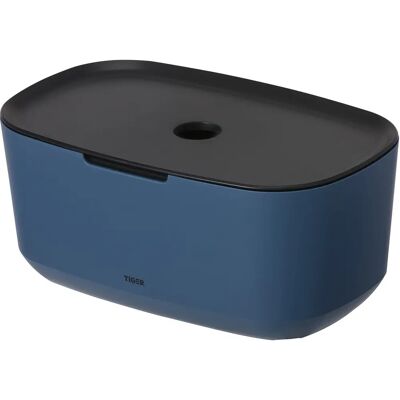 Boîte de rangement Tiger Tess - Bleu, 27.1x11.8cm Boîte de rangement Tiger Tess - Bleu, 27.1x11.8cm