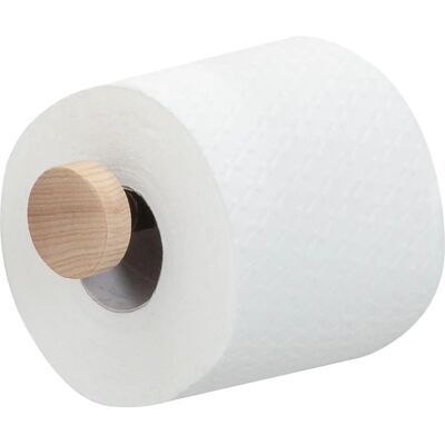 Support mural pour papier toilette Tiger Sem - Noir, Bois Naturel - Porte-papier toilette Support mural pour papier toilette Tiger Sem - Noir, Bois Naturel - Porte-papier toilette