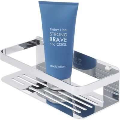 Estante de baño VidaXL Tiger de ducha en cromo - Estante de almacenamiento para baño Estante de baño VidaXL Tiger de ducha en cromo - Estante de almacenamiento para baño
