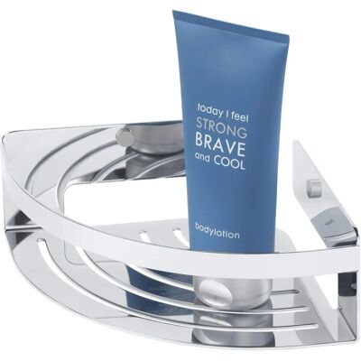 Tiger Chrome Corner Shower Shelf - Bathroom Storage Tiger Chrome Corner Shower Shelf - Bathroom Storage