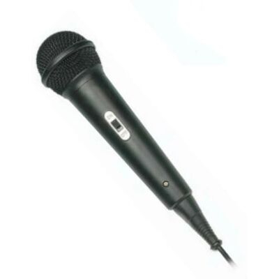 Vivanco DM 10 Microphone - Unidirectional, 3.1m, Black - Microphone Vivanco DM 10 Microphone - Unidirectional, 3.1m, Black - Microphone