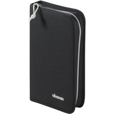 Vivanco - CD Wallet 48 - Schwarz - Polyester - CD/DVD Wallet Vivanco - CD Wallet 48 - Schwarz - Polyester - CD/DVD Wallet