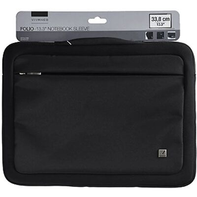 Vivanco - Sleeve FOLIO - 13.3in - Schwarz - Hülle Vivanco - Sleeve FOLIO - 13.3in - Schwarz - Hülle