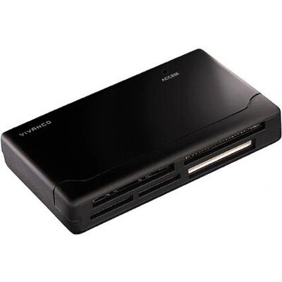 Vivanco 34296 Kartenleser - Unterstützt SD, MMC, MicroSD - USB 2.0 Vivanco 34296 Kartenleser - Unterstützt SD, MMC, MicroSD - USB 2.0
