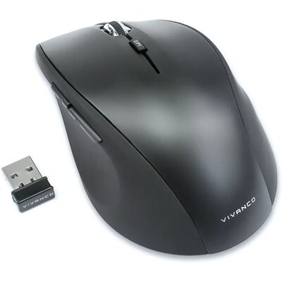 Vivanco Wireless Mouse 1600 dpi Silent Click - Wireless Mouse Vivanco Wireless Mouse 1600 dpi Silent Click - Wireless Mouse
