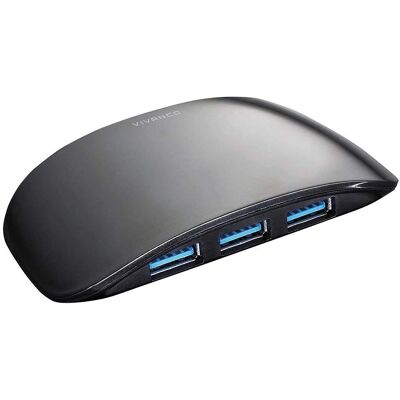 Hub USB 3.0 Vivanco 4 ports actif - Accessoire informatique - Publicité Hub USB 3.0 Vivanco 4 ports actif - Accessoire informatique - Publicité