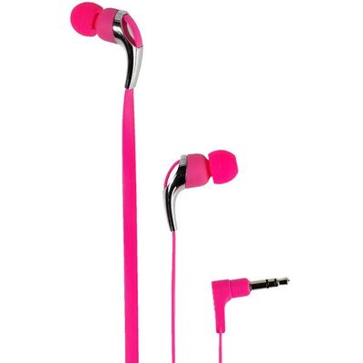Vivanco Neon Buds Pink Kabelgebundene Kopfhörer - Kopfhörer Vivanco Neon Buds Pink Kabelgebundene Kopfhörer - Kopfhörer