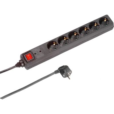 Vivanco EBLS 6SS Verlängerung - Mehrfachstecker Vivanco EBLS 6SS Verlängerung - Mehrfachstecker