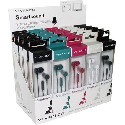 Vivanco 38899 Kopfhörer - In-ear, Mehrfarben, Kabelgebunden Vivanco 38899 Kopfhörer - In-ear, Mehrfarben, Kabelgebunden