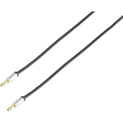 Vivanco 41200 Stereo Audiokabel - 1,2 m - Schwarz Vivanco 41200 Stereo Audiokabel - 1,2 m - Schwarz