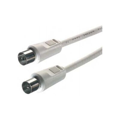 Vivanco - Aerial Lead - 1.5m - Weiß - Koaxialkabel Vivanco - Aerial Lead - 1.5m - Weiß - Koaxialkabel