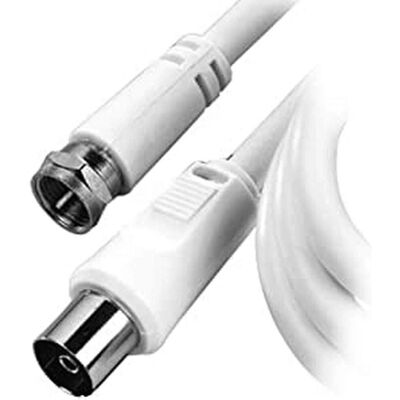 Vivanco Kabel 5m F Stecker Koaxial - Kabel Vivanco Kabel 5m F Stecker Koaxial - Kabel