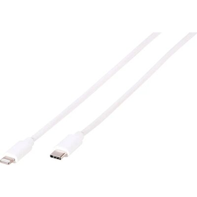 Vivanco Modell 45281 USB-C auf Lightning Kabel - 1m - Weiß Vivanco Modell 45281 USB-C auf Lightning Kabel - 1m - Weiß
