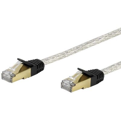 Vivanco Cat 6e Netzwerk Ethernet-Kabel - 2m, Weiß Vivanco Cat 6e Netzwerk Ethernet-Kabel - 2m, Weiß