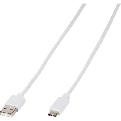 Vivanco Modèle 45705 Câble USB 2.0 - Blanc Vivanco Modèle 45705 Câble USB 2.0 - Blanc