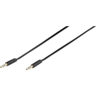 Cavo audio Vivanco 46130 - 0,3m - Nero Cavo audio Vivanco 46130 - 0,3m - Nero