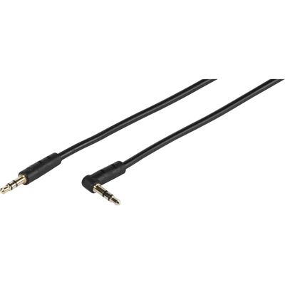 Cavo audio Vivanco 46/10 15WG - 1,5 m, 3,5 mm, Nero Cavo audio Vivanco 46/10 15WG - 1,5 m, 3,5 mm, Nero