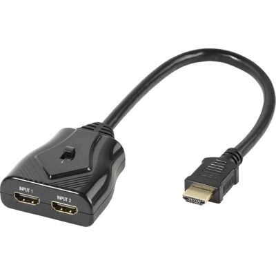 Vivanco 47/80 05 HDMI - HDMI Umschalter Schwarz Vivanco 47/80 05 HDMI - HDMI Umschalter Schwarz