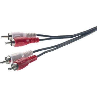 SpeaKa Professional SP-1300368 2,5 m RCA Audiokabel SpeaKa Professional SP-1300368 2,5 m RCA Audiokabel