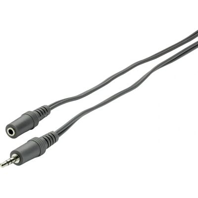 Câble audio SpeaKa SP-1300376 - 2m, Gris - Publicité Câble audio SpeaKa SP-1300376 - 2m, Gris - Publicité