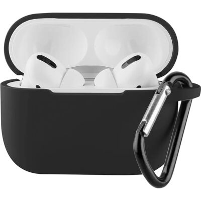 Vivanco Apple AirPod Hülle - Schutz, Silikon, Schwarz Vivanco Apple AirPod Hülle - Schutz, Silikon, Schwarz