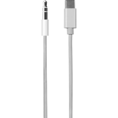 Vivanco USB-C Audio Kabel 1m - Weiß - Audiokabel Vivanco USB-C Audio Kabel 1m - Weiß - Audiokabel