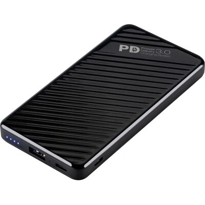 Vivanco Powerbank 10000mAh Schnell PD USB-C Schwarz - Powerbank Vivanco Powerbank 10000mAh Schnell PD USB-C Schwarz - Powerbank