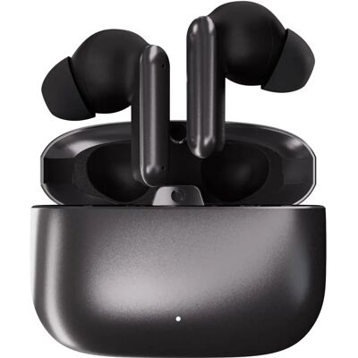 Vivanco Metal Pair Pro Headset - Geräuschunterdrückung, Bluetooth 5.3, Schwarz Vivanco Metal Pair Pro Headset - Geräuschunterdrückung, Bluetooth 5.3, Schwarz