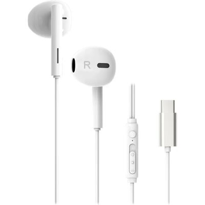 Vivanco 64119 Weiß Kopfhörer - Headset für Anrufe und Musik Vivanco 64119 Weiß Kopfhörer - Headset für Anrufe und Musik