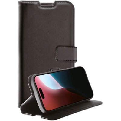 Vivanco iPhone 16 Pro Lommebok Flip Cover - Svart Vivanco iPhone 16 Pro Lommebok Flip Cover - Svart
