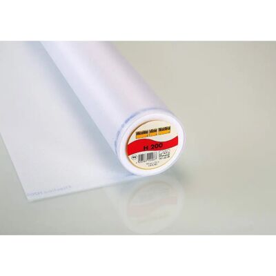 Interfacing H200 Vlieseline - 90cm Blanc - Qualité Allemande - Publicité Interfacing H200 Vlieseline - 90cm Blanc - Qualité Allemande - Publicité